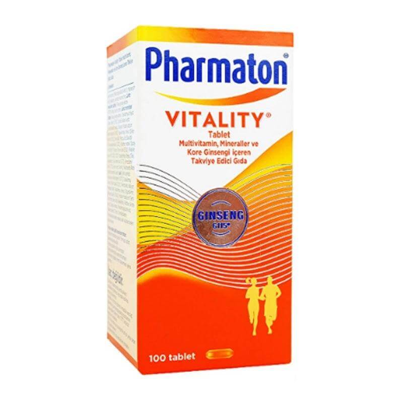 Pharmaton Vitality 100 Tablet - Farmareyon