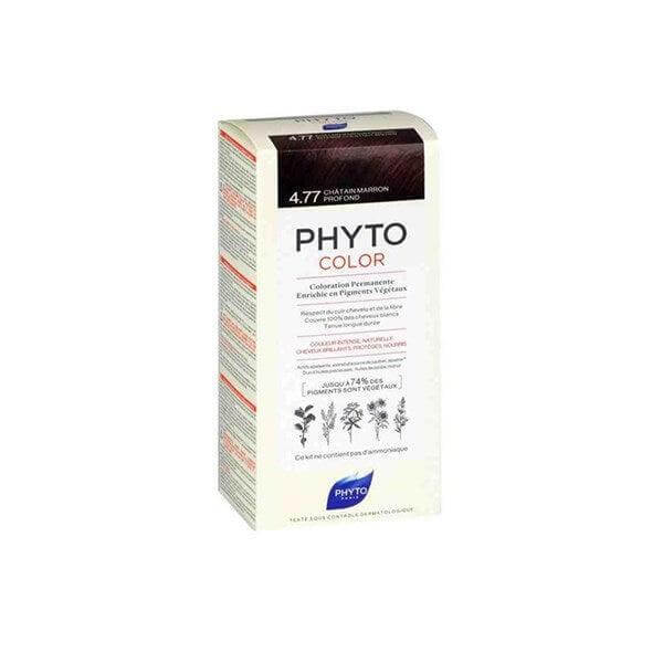Phyto Phytocolor 4.77 Intense Chestnut Brown Bitkisel Saç Boyası 4.77 Yoğun Kestane Bakır - Farmareyon
