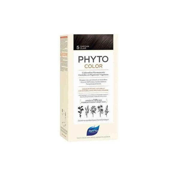 Phyto Phytocolor 5 Light Brown Bitkisel Saç Boyası 5 Açık Kestane - Farmareyon