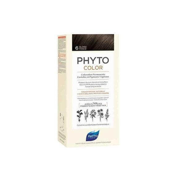 Phyto Phytocolor 6 Dark Blonde Bitkisel Saç Boyası 6 Koyu Kumral - Farmareyon