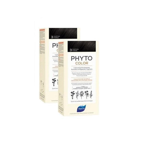 Phyto Phytocolor Bitkisel Saç Boyası 3 - ( 2'li Kofre) - Farmareyon