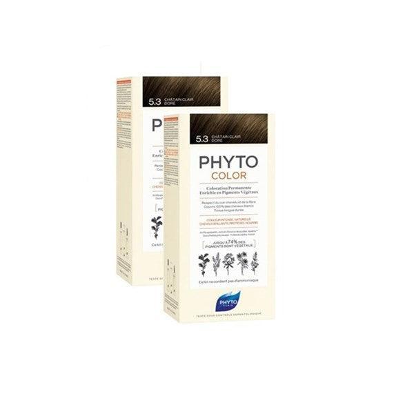 Phyto Phytocolor Bitkisel Saç Boyası 5,3 - ( 2'li Kofre) - Farmareyon