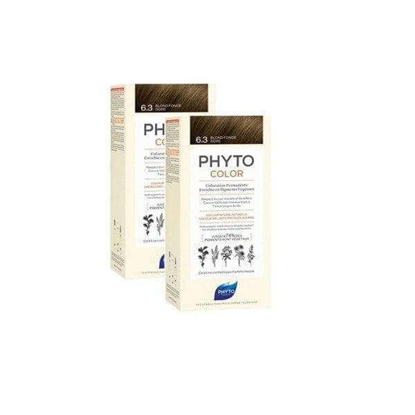 Phyto Phytocolor Bitkisel Saç Boyası 6,3 - ( 2'li Kofre) - Farmareyon