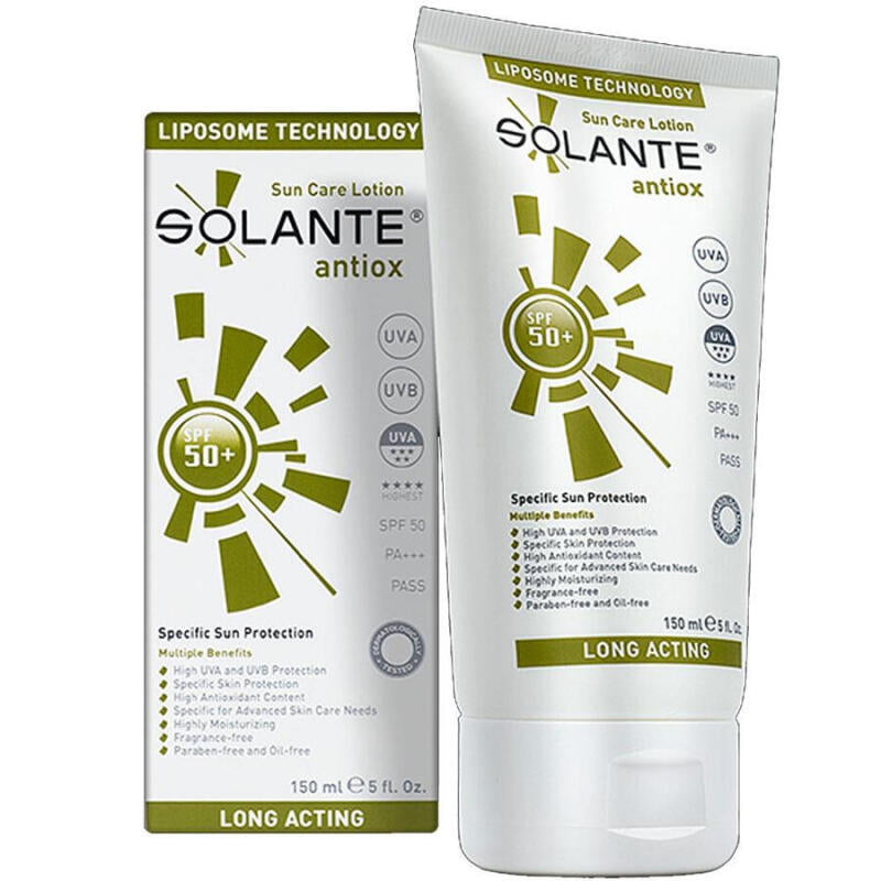 Solante antiox SPF 50+ Losyon 150 ml