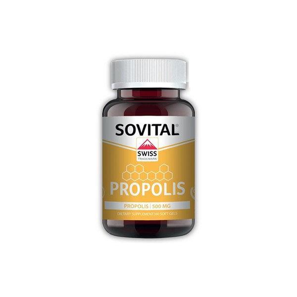 Sovital Propolis 500 mg Takviye Edici Gıda 60 Yumuşak Kapsül - Farmareyon