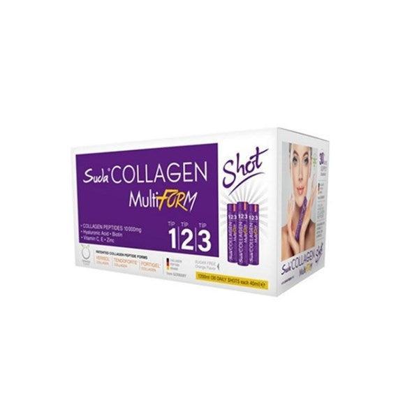 Suda Collagen Multiform Portakal Aromalı 30 Shot 40 ml ( 30 * 40 ml ) - Farmareyon
