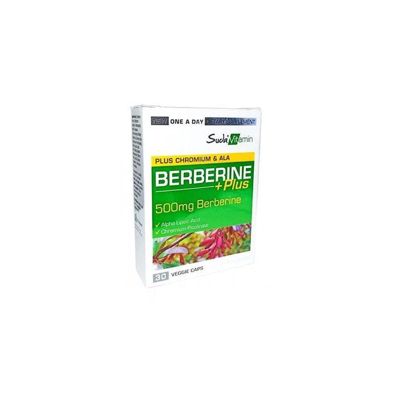 Suda Vitamin Berberine Plus+ 30 Kapsül - Farmareyon