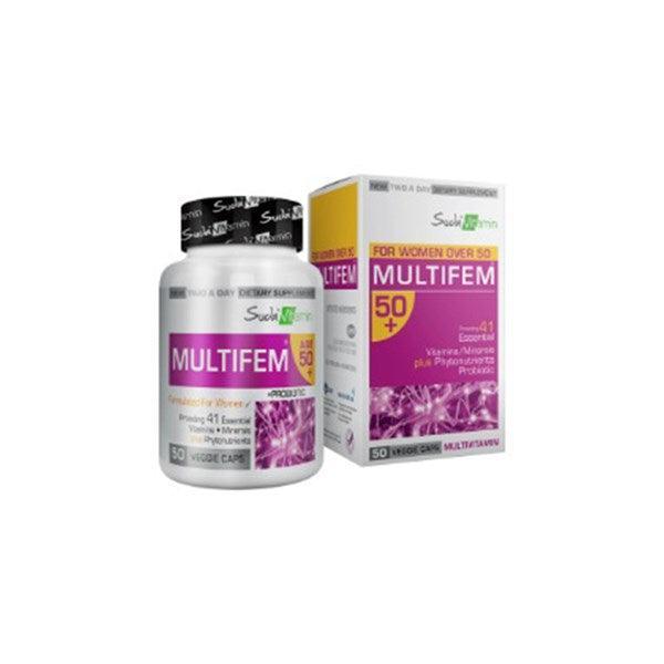 Suda Vitamin Multifem 50+ 50 Kapsül - Farmareyon
