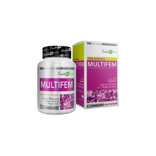 Suda Vitamin Multifem Multivitamin 30 Kapsül - Farmareyon