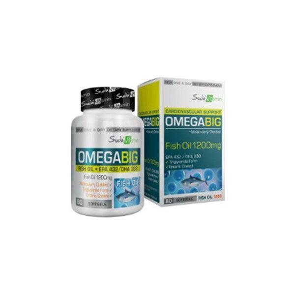 Suda Vitamin Omega Big 60 Softjel Kapsül - Farmareyon