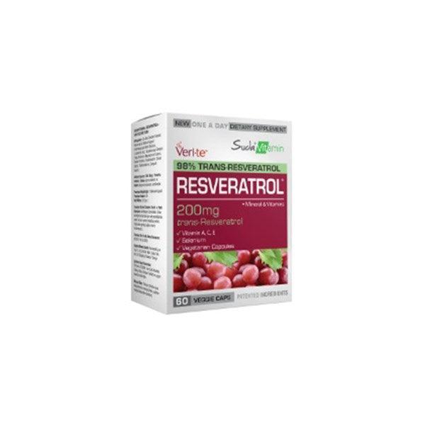 Suda Vitamin Resveratrol 60 Kapsül - Farmareyon