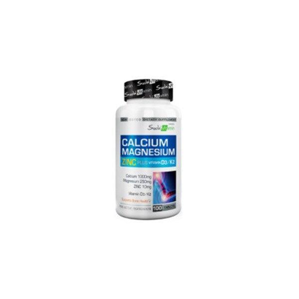 Suda Vitamins Calcium Magnesium Zinc Plus 100 Tablet - Farmareyon