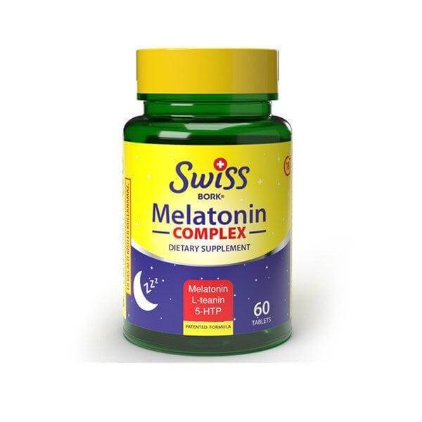 Swiss Bork Melatonin 3 mg Complex 60 Tablet - Farmareyon