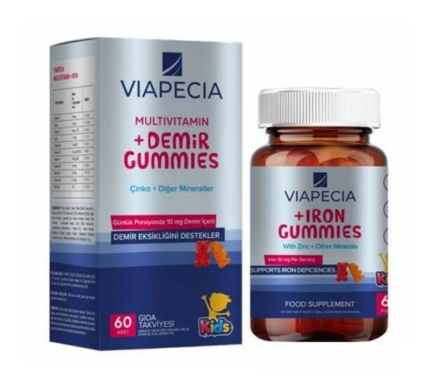 Viapecia İron Gummies 60 Pieces - Farmareyon