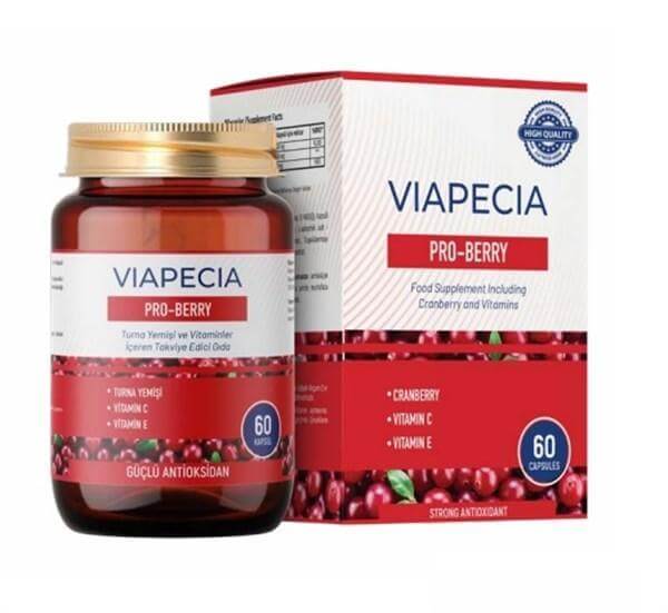 Viapecia Pro Berry 60 Kapsül - Farmareyon