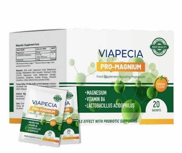 Viapecia Pro-Magnium 20 Saşe - Farmareyon