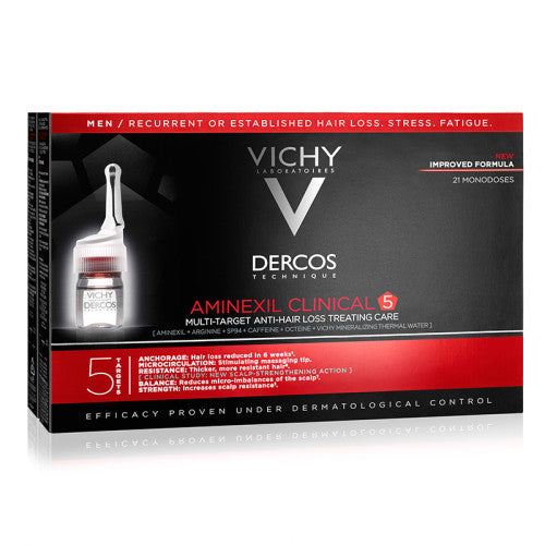 Vichy Dercos Aminexil Clinical-5 ( Erkek) 21X6Ml