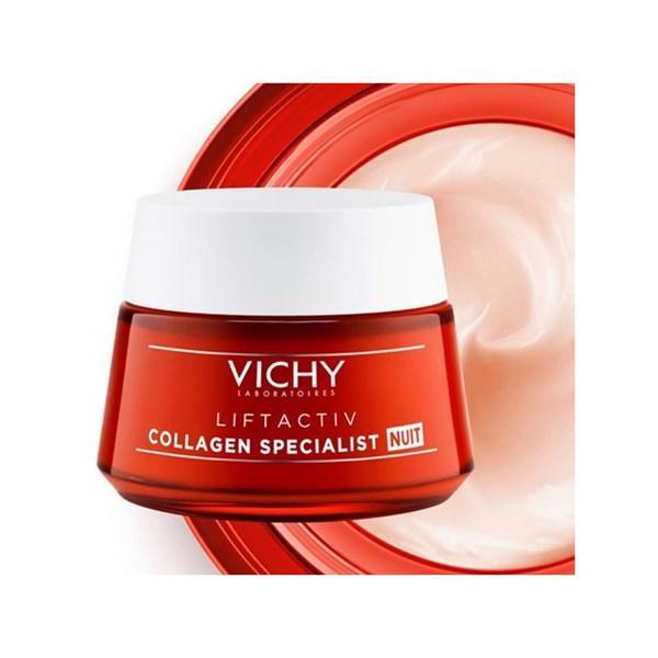Vichy Liftactiv Collagen Specialist Gece Bakım Kremi 50 ml - Farmareyon