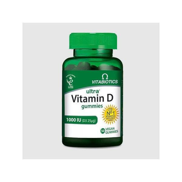 Vitabiotics Ultra Vitamin D Gummies 50 Çiğnenebilir Kapsül - Farmareyon