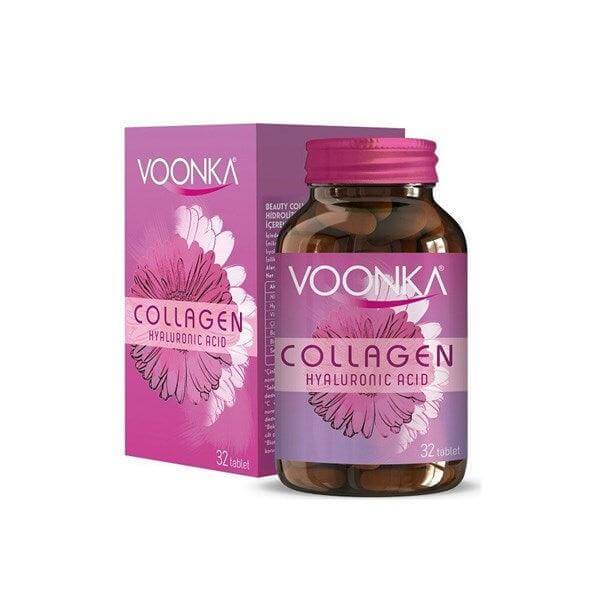 Voonka Collagen + Hyaluronic Acid 32 Tablet - Farmareyon