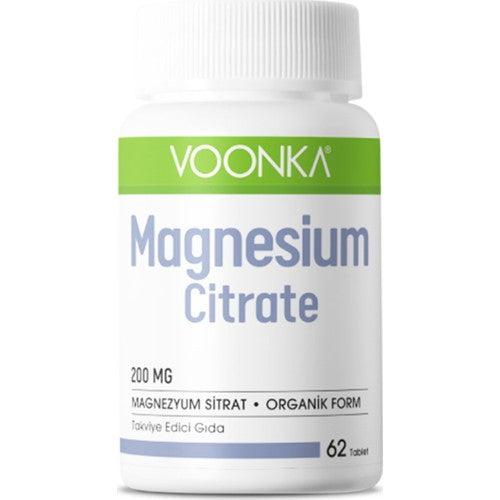 Voonka Magnesium Citrate 62 Kapsül - Farmareyon