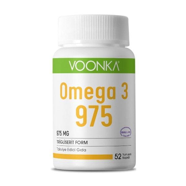Voonka Omega 3 975 Takviye Edici Gıda 52 Yumuşak Kapsül - Farmareyon