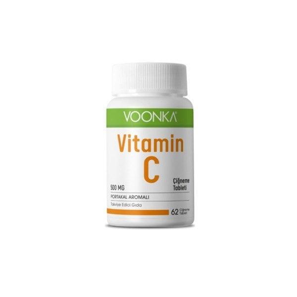 Voonka Vitamin C Çiğneme 62 Tablet - Farmareyon