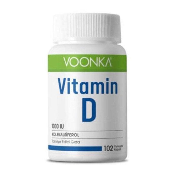 Voonka Vitamin D 102 Kapsül - Farmareyon