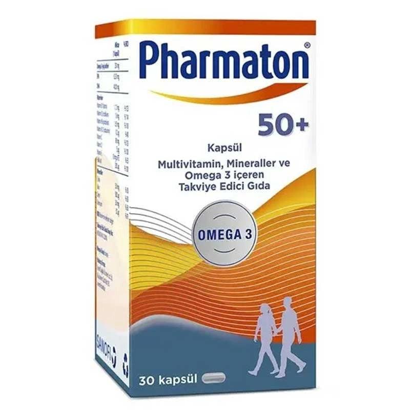 Pharmaton 50+ Plus 30 Kapsül