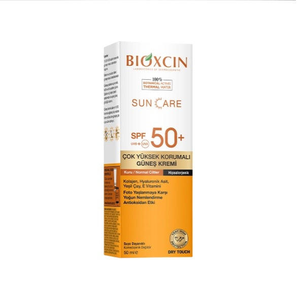 Bioxcin Sun Care Kuru Ciltler İçin Güneş Kremi SPF50+ 50 ml