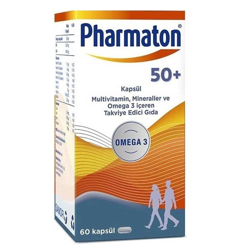 Pharmaton 50+ Plus 60 Kapsül
