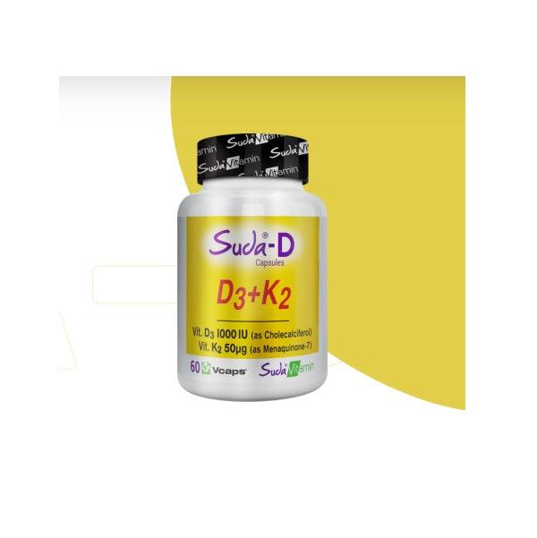 Suda Vitamin Suda-D D3 + K2 60 Kapsül