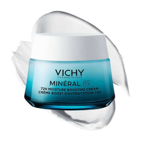 Vichy Mineral 89 Light Moisture Boosting Cream 50 ml-Vichy Mineral 89 Moisture Boosting Cream 50 ml Tüm cilt tipleri ve hassas ciltler için nemlendirici bakım kremiSaf Hyaluronik asit ve Mineraller içeren yapısı ile cildi uzun süre nemlendirmeye yardımcı