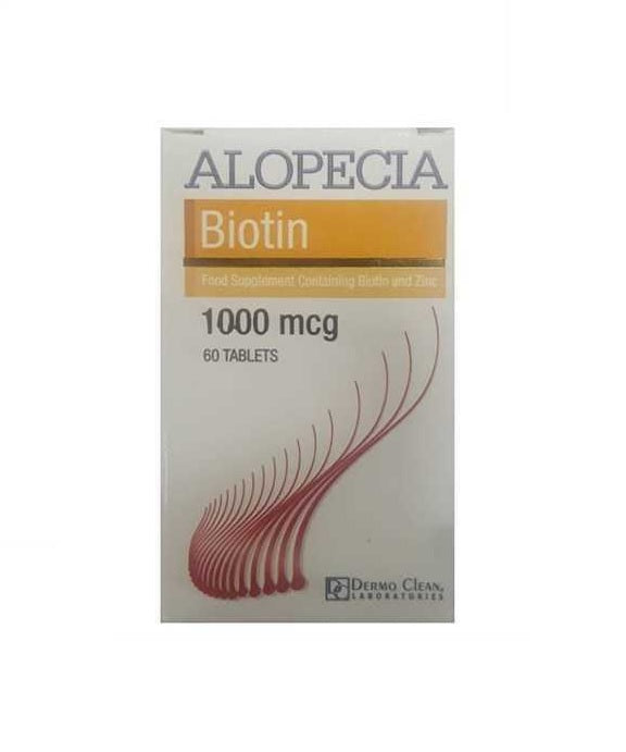 Alopecia Biotin 1000 mg 60 Tablet