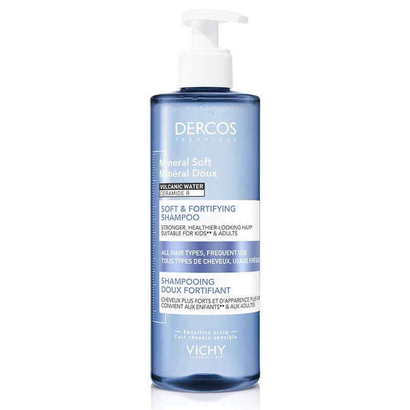 Vichy Dercos Mineral Soft Shampoo 400 ml-Vichy Dercos Mineral Soft Shampoo 400 ml Günlük kullanıma uygun güçlendirmeye yardımcı şampuanTüm saç tipleri için sık kullanımına uygundur. Minerallerle zenginleştirilmiş özel formül ve Vichy'nin termal mineral su