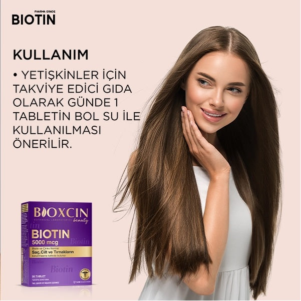 Bioxcin Biotin 30 Tablet