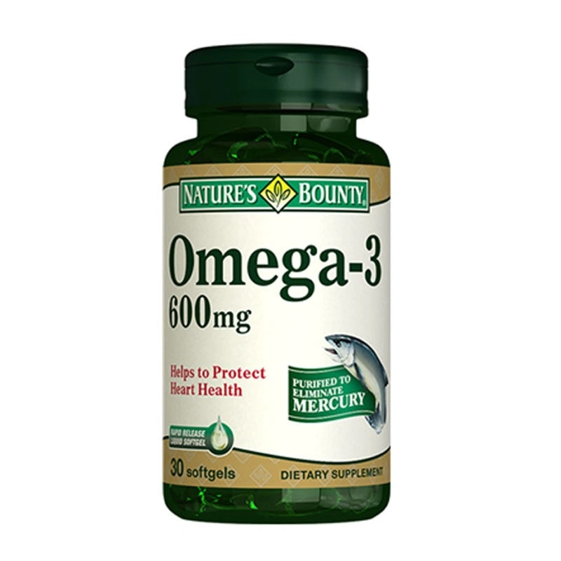 Natures Bounty Omega 3 600 mg Takviye Edici Gıda 90 Kapsül