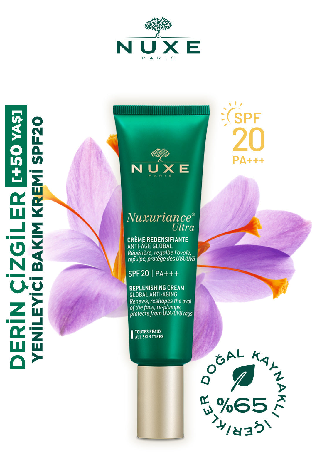 Nuxe Nuxuriance Ultra SPF20 Anti-Aging Cream 50 ml