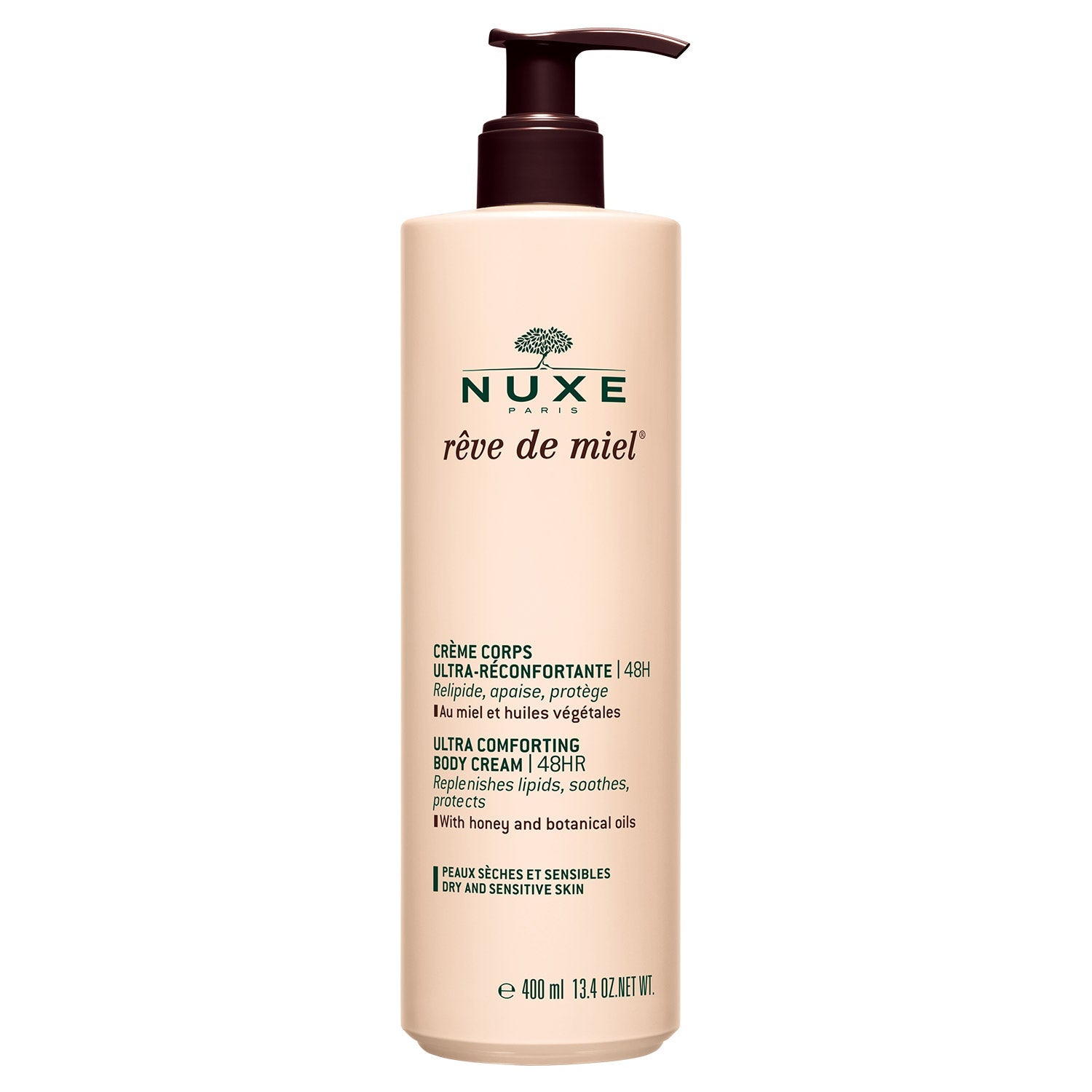 Nuxe Reve de Miel Ultra-Comforting Body Cream 48HR 400 ml