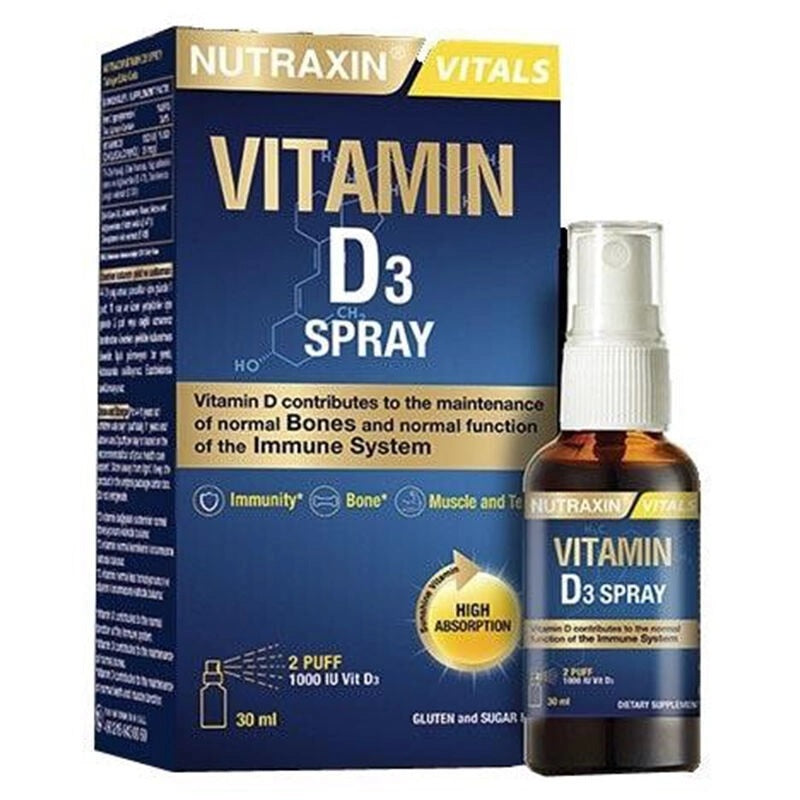 Nutraxin D3 Vitamin Sprey 30 ml