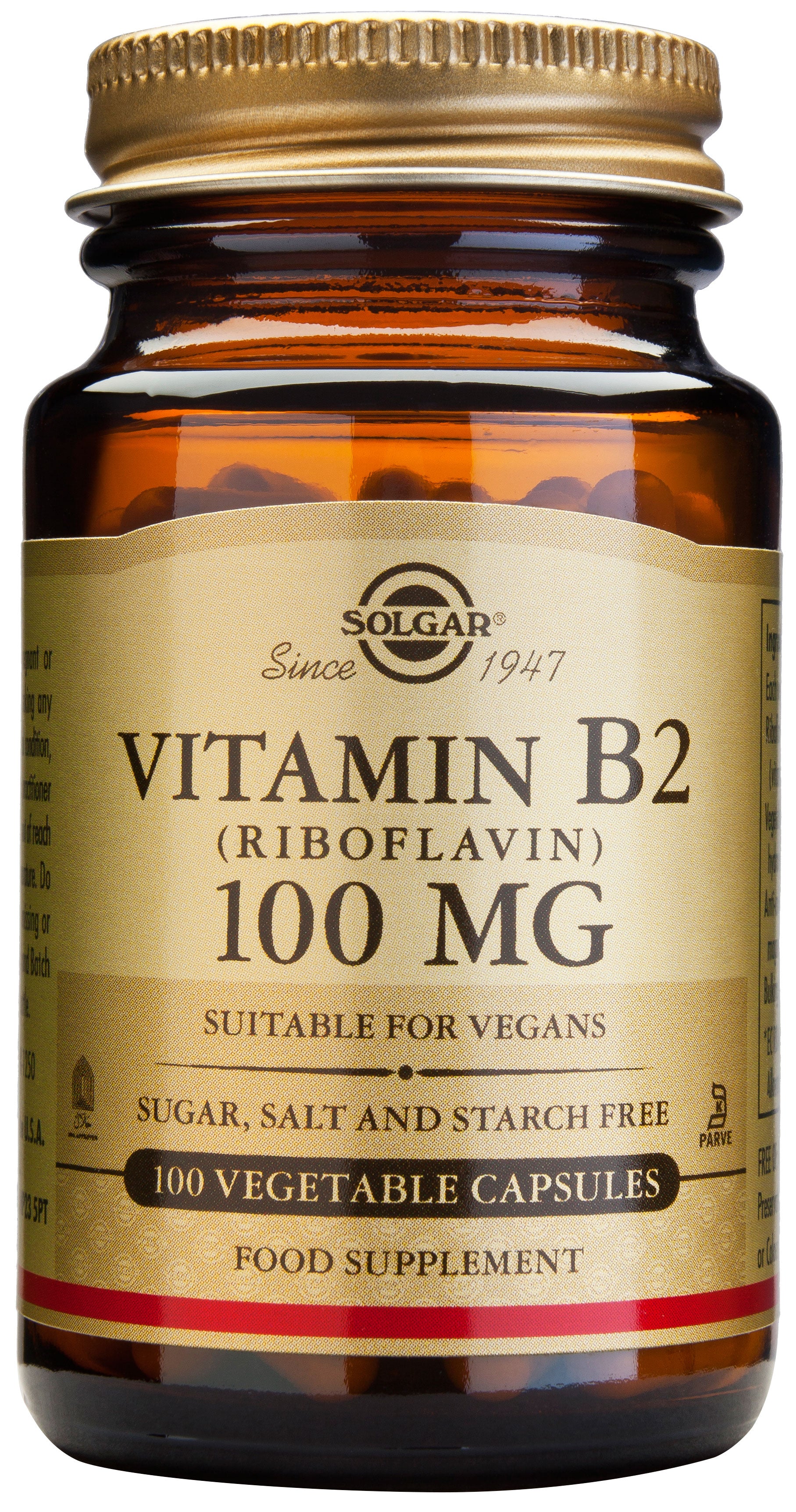 Solgar Vitamin B1 (Thiamin) 100 Mg 100 Kapsül