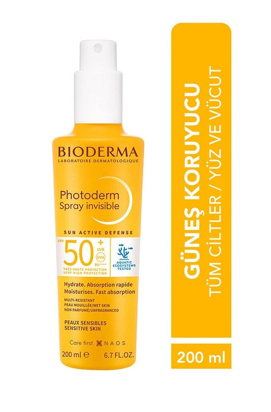 Bioderma Photoderm SPF50+ Güneş Koruyucu Sprey 200 ml