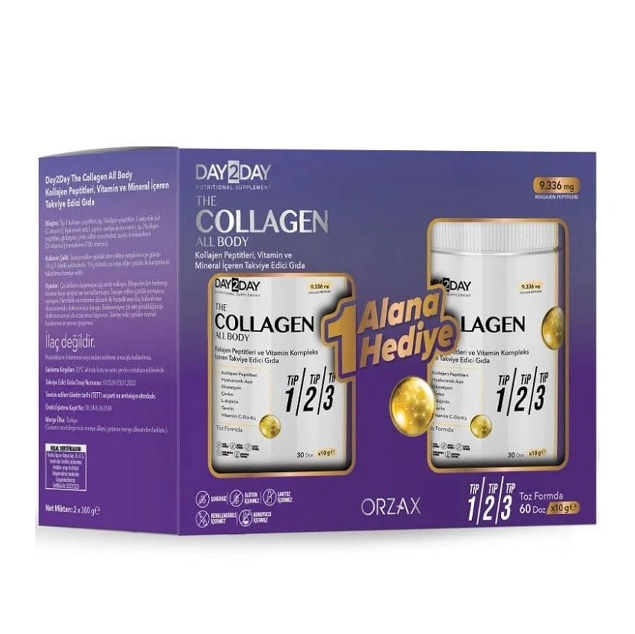 Day2Day The Collagen All Body 300 gr 1 Alana 1 Hediye