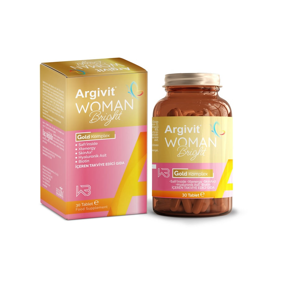 Argivit Woman Bright Gold Kompleks 30 Tablet