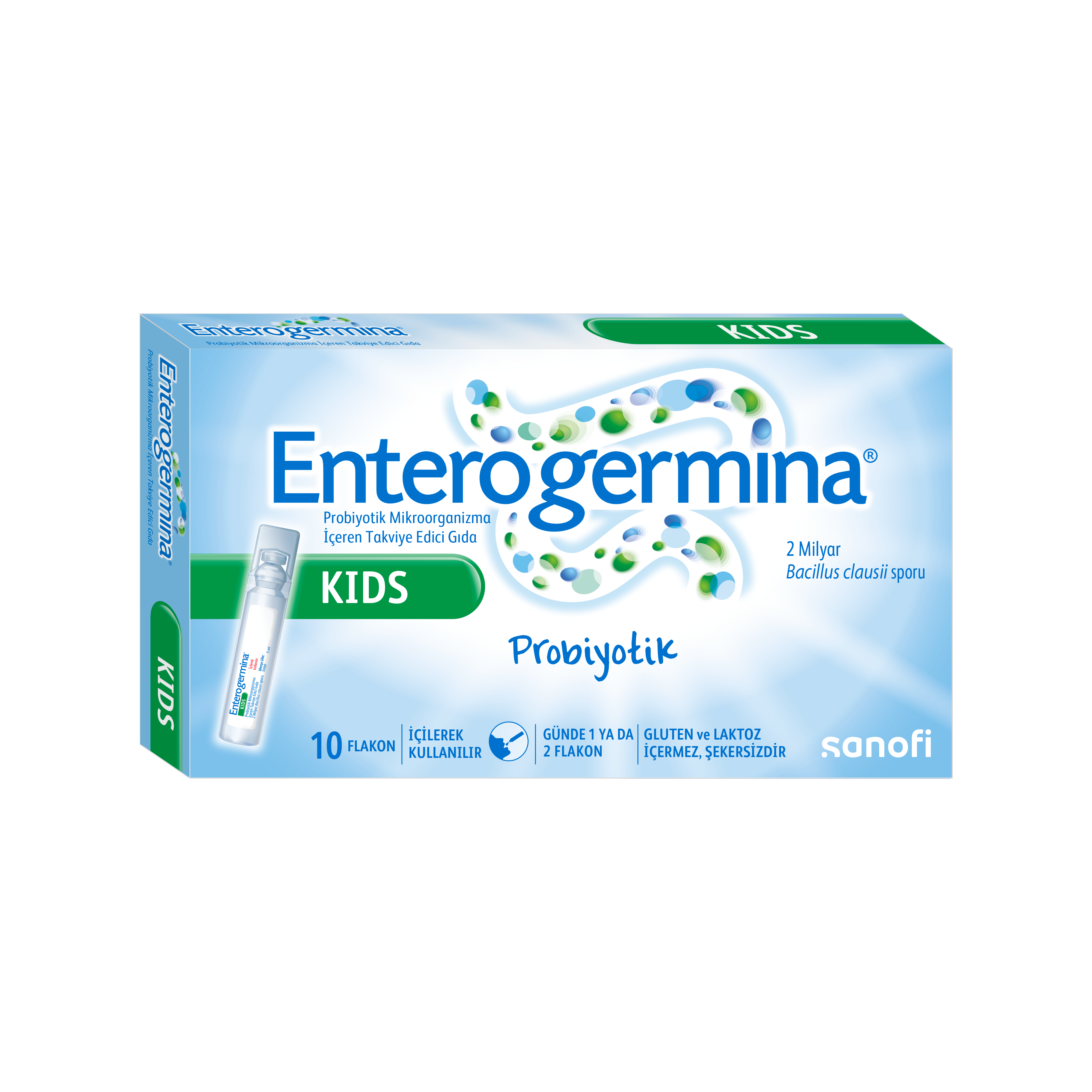 Enterogermina Kids 5 Ml Oral 10 Flk
