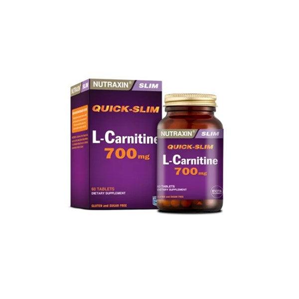 Nutraxin L-Carnitine 60 Kapsül