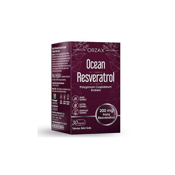 Ocean Resveratrol Takviye Edici Gıda 30 Kapsül