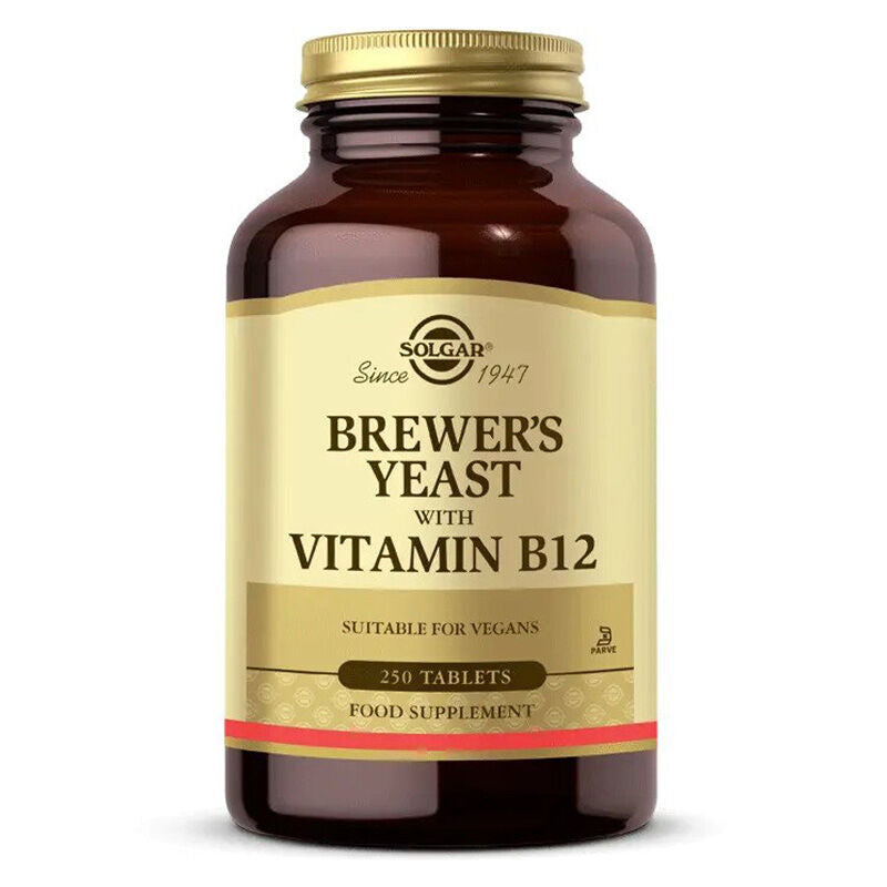 Solgar Brewer´S Yeast With Vitamin B12 250 Tablet