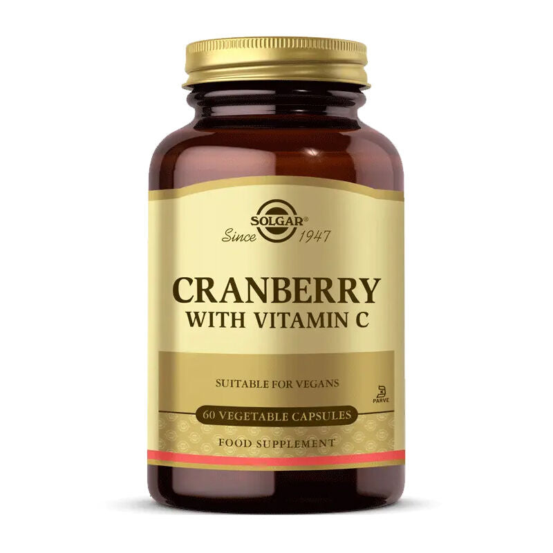 Solgar Cranberry With Vitamin C 60 Kapsül