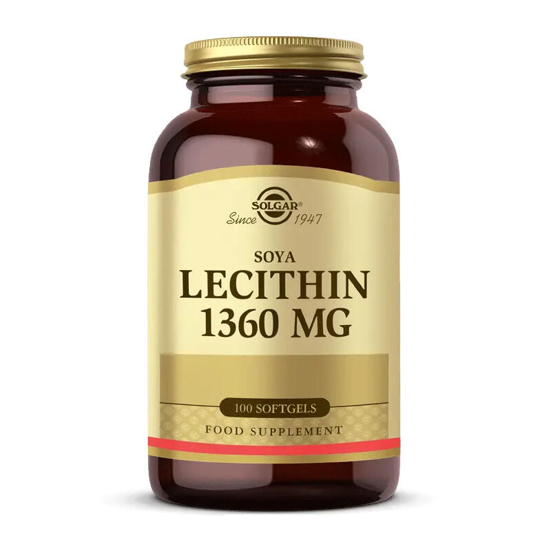 Solgar Lecithin 1360 Mg 100 Tablet